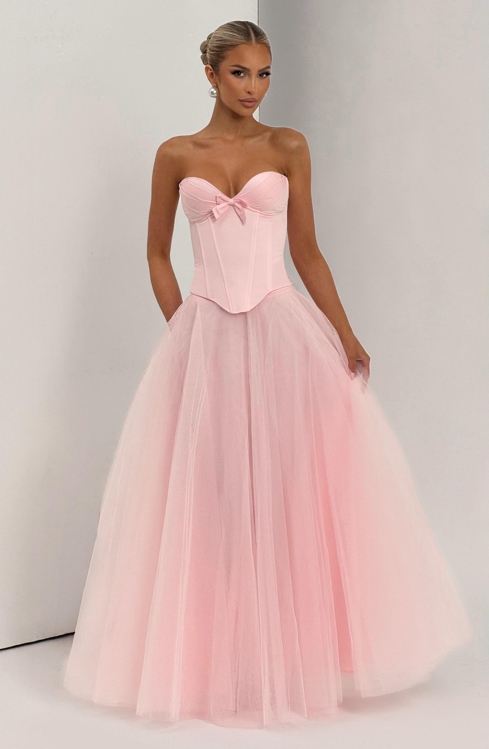 Ethel Maxi Skirt - Blush Product Image