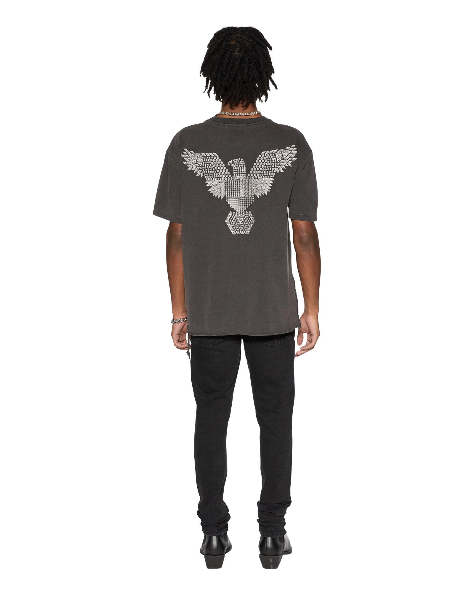 EAGLE BIGGIE SS TEE FADED BLACK Male Product Image