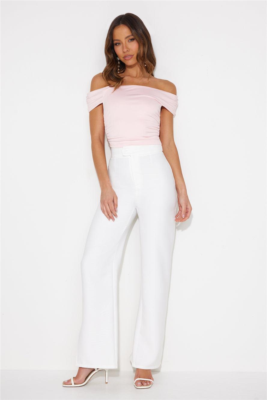 Sweetest Candy Crop Top Pink Product Image