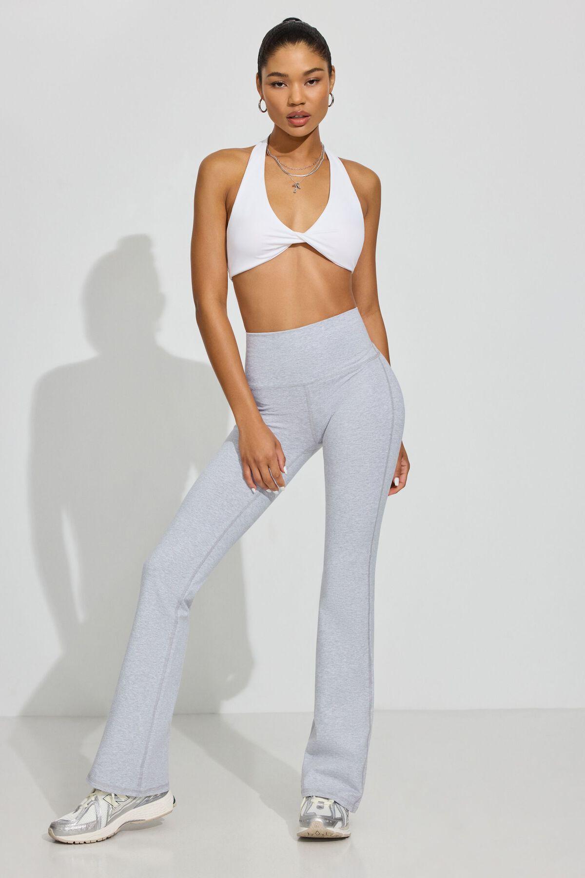 Soft Cotton Flare Leggings Product Image