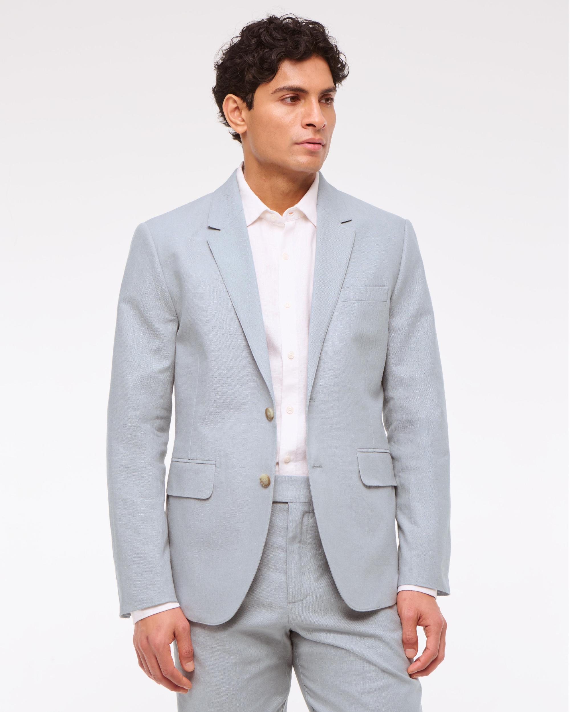 The A&F Collins Slim Blazer Product Image