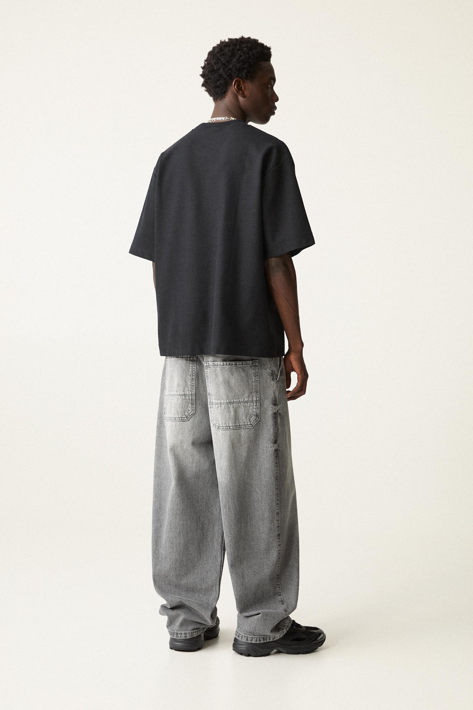 Textured short sleeve sweatshirt Product Image