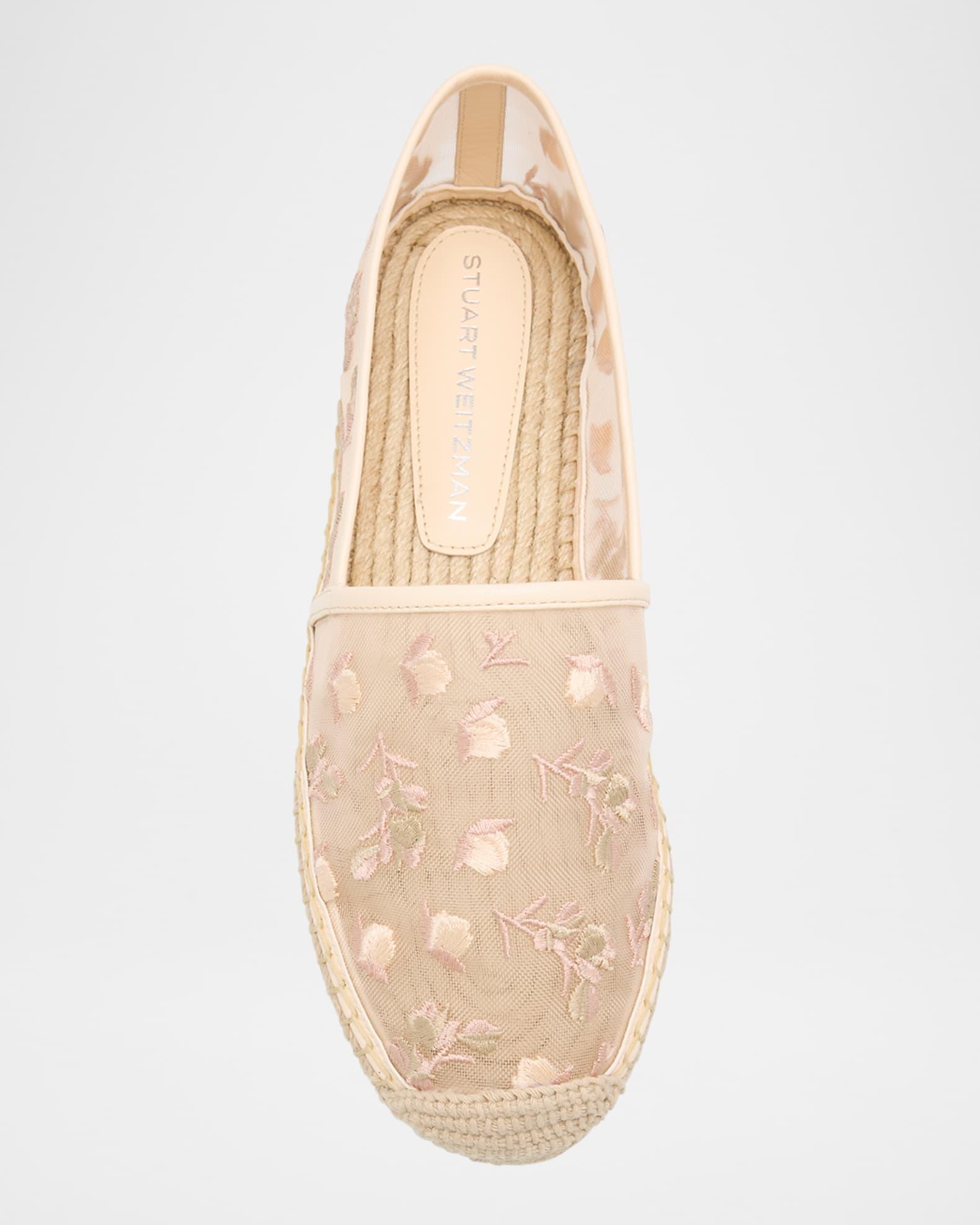Bareitall Cotton Espadrille Loafers Product Image