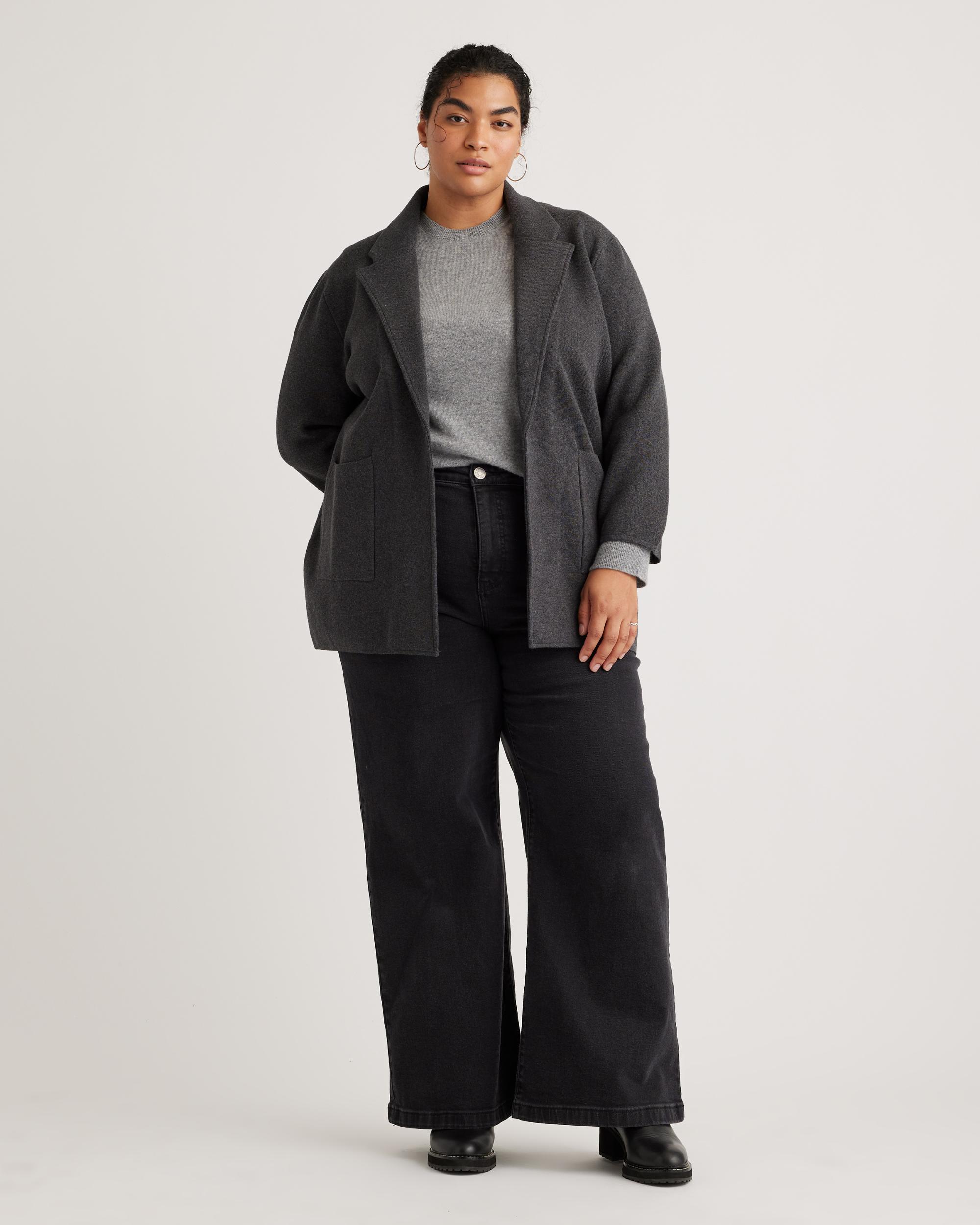 Quince | Women's Knit Blazer Organic Cotton Product Image