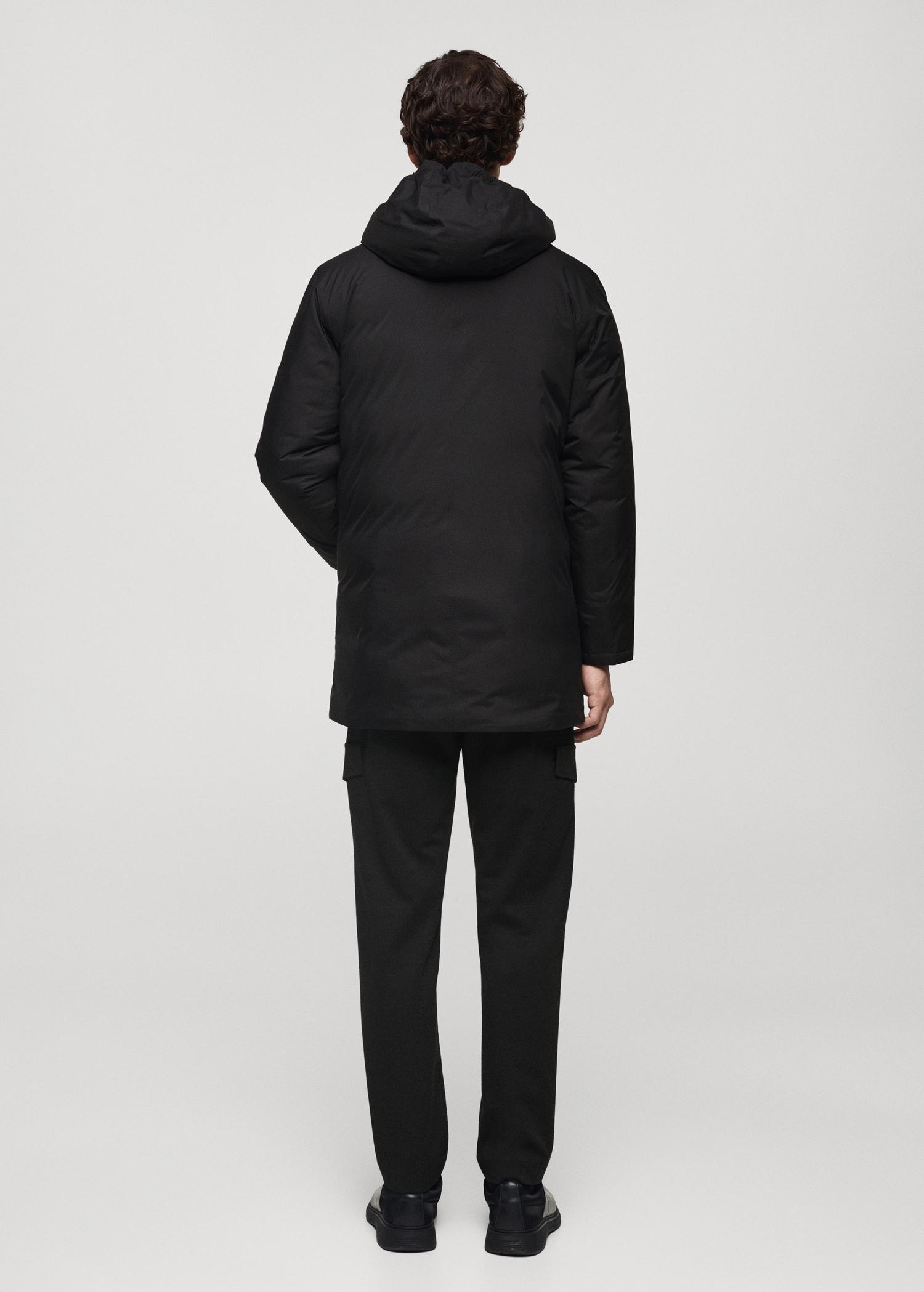 Thermore® waterproof quilted parka with Thermore® padding - Men | MANGO USA Product Image