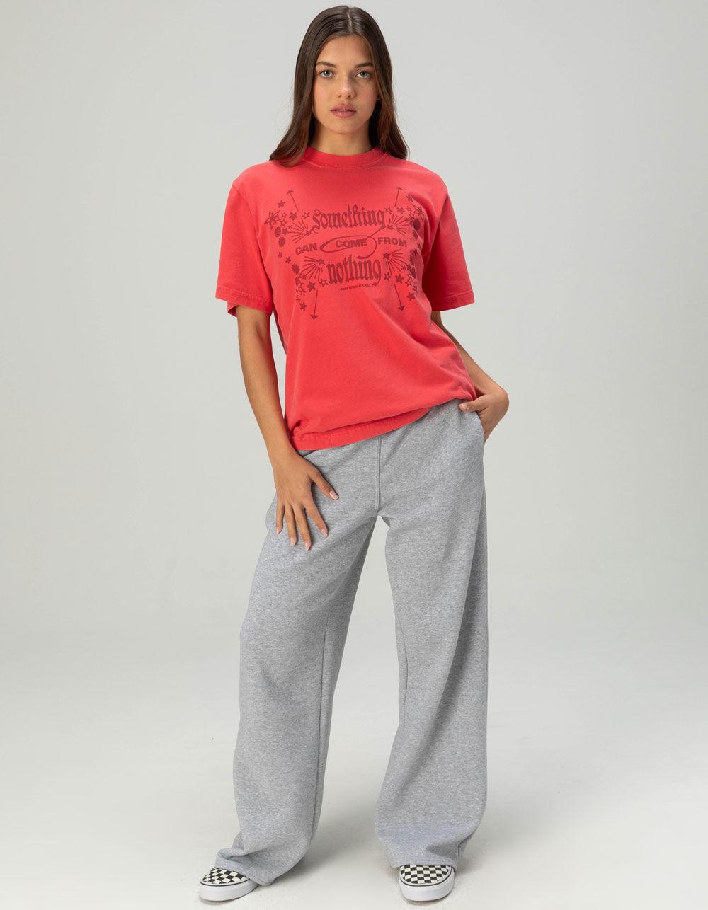 OBEY Something From Nothing Womens Tee - RED Product Image