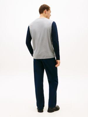 Long-Sleeve Colorblock Hilfiger T-Shirt Product Image