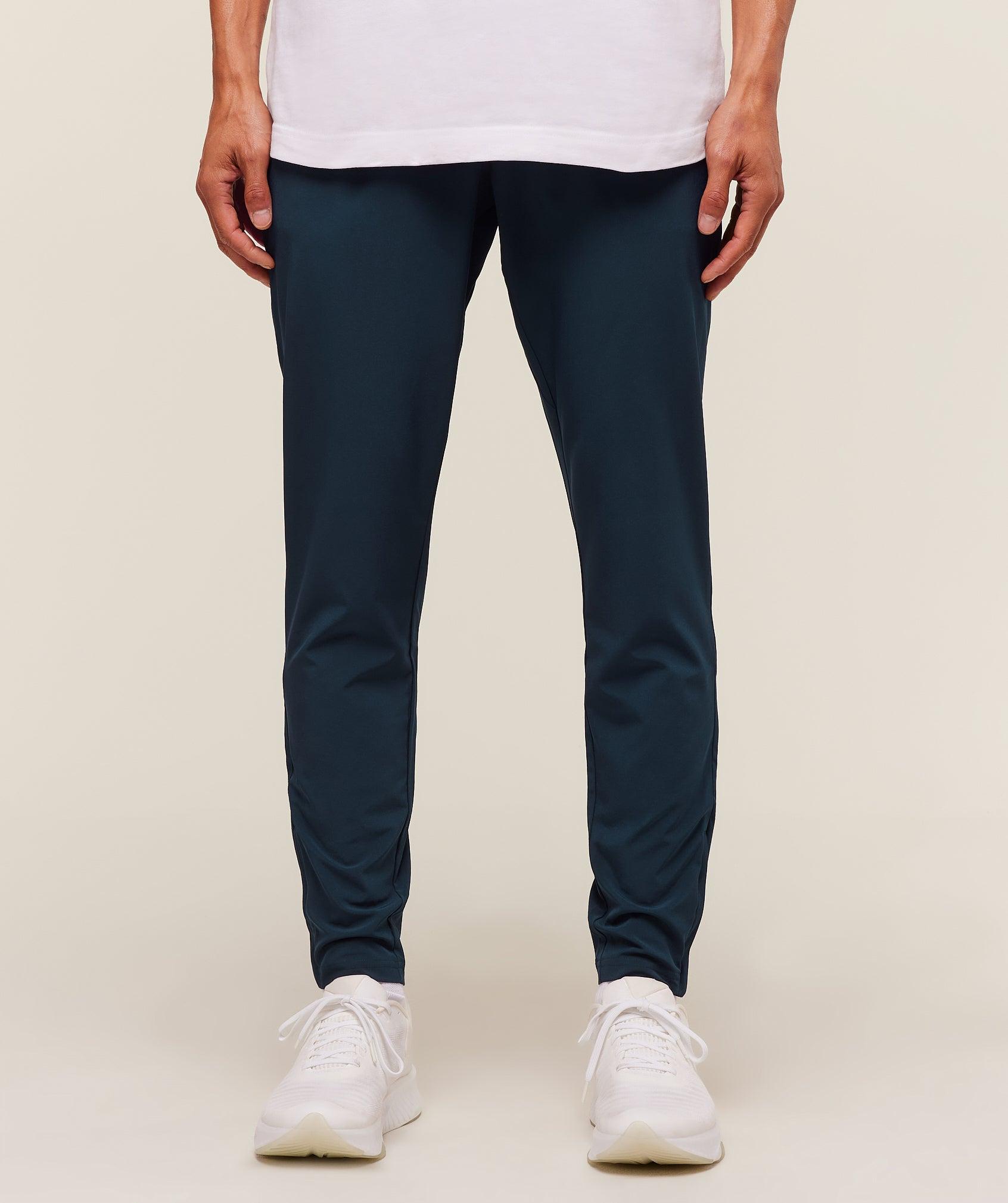 Gymshark Arrival Woven Tall Joggers - Navy Male Product Image