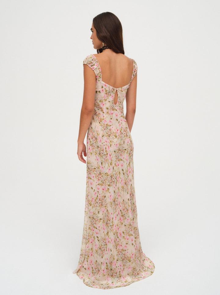 Emmaline Maxi Dress — Yellow Product Image