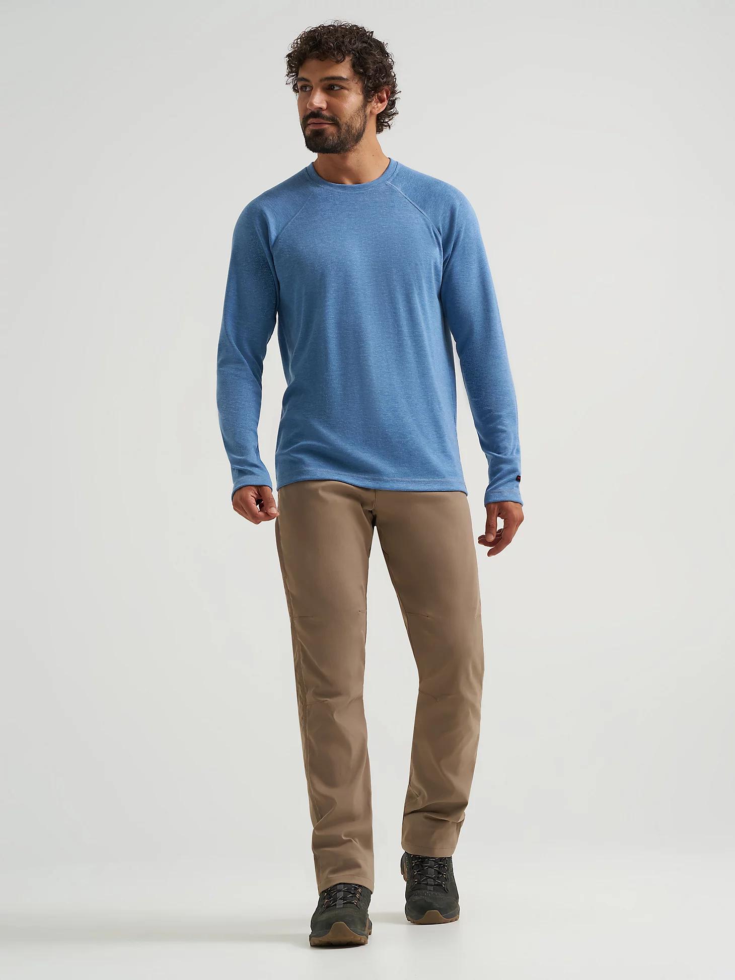 Wrangler ATG™ Men's Balsam Knit Shirt in Coronet Product Image