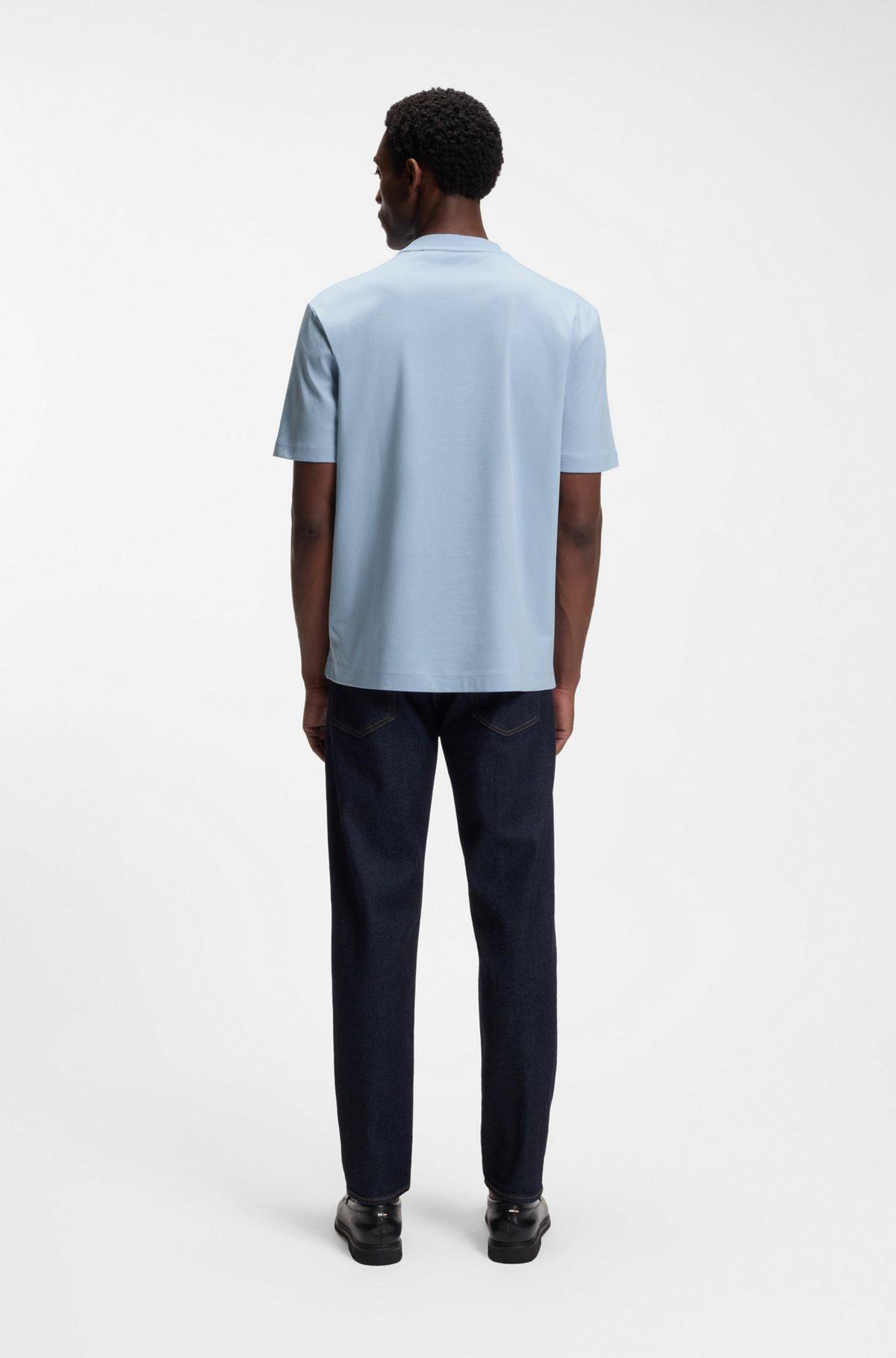 Mercerized-cotton T-shirt with Double B monogram Product Image