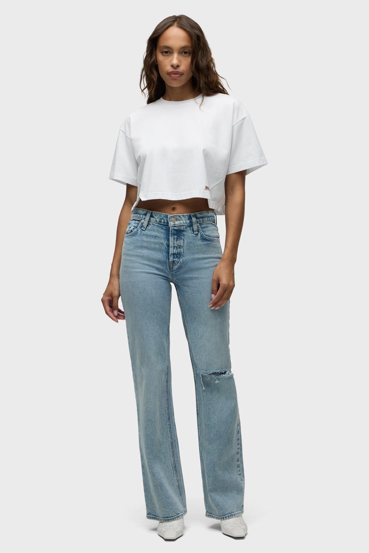 Rosie High-Rise Wide Leg Jean Female Product Image
