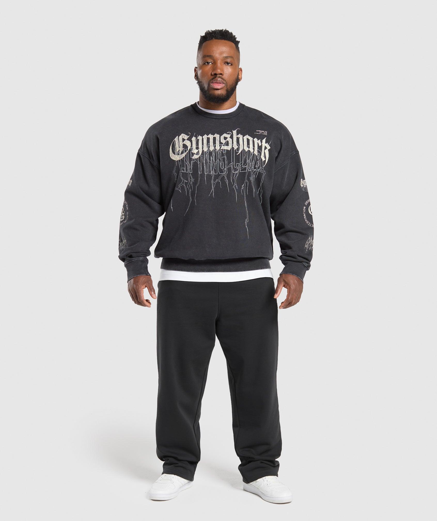 Distressed Graphic Crew Product Image