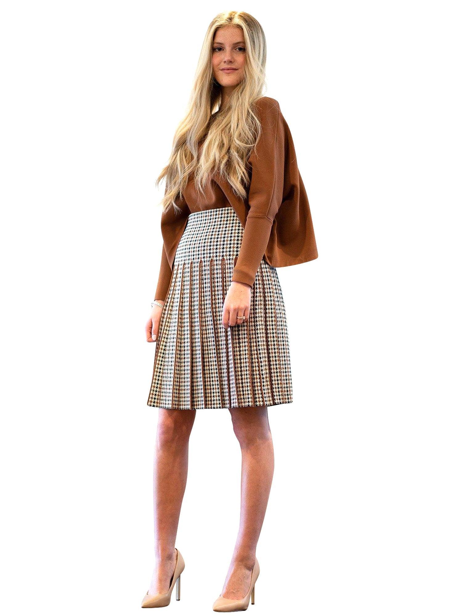 Apparalel Knit Pleat Infinity Skirt Product Image
