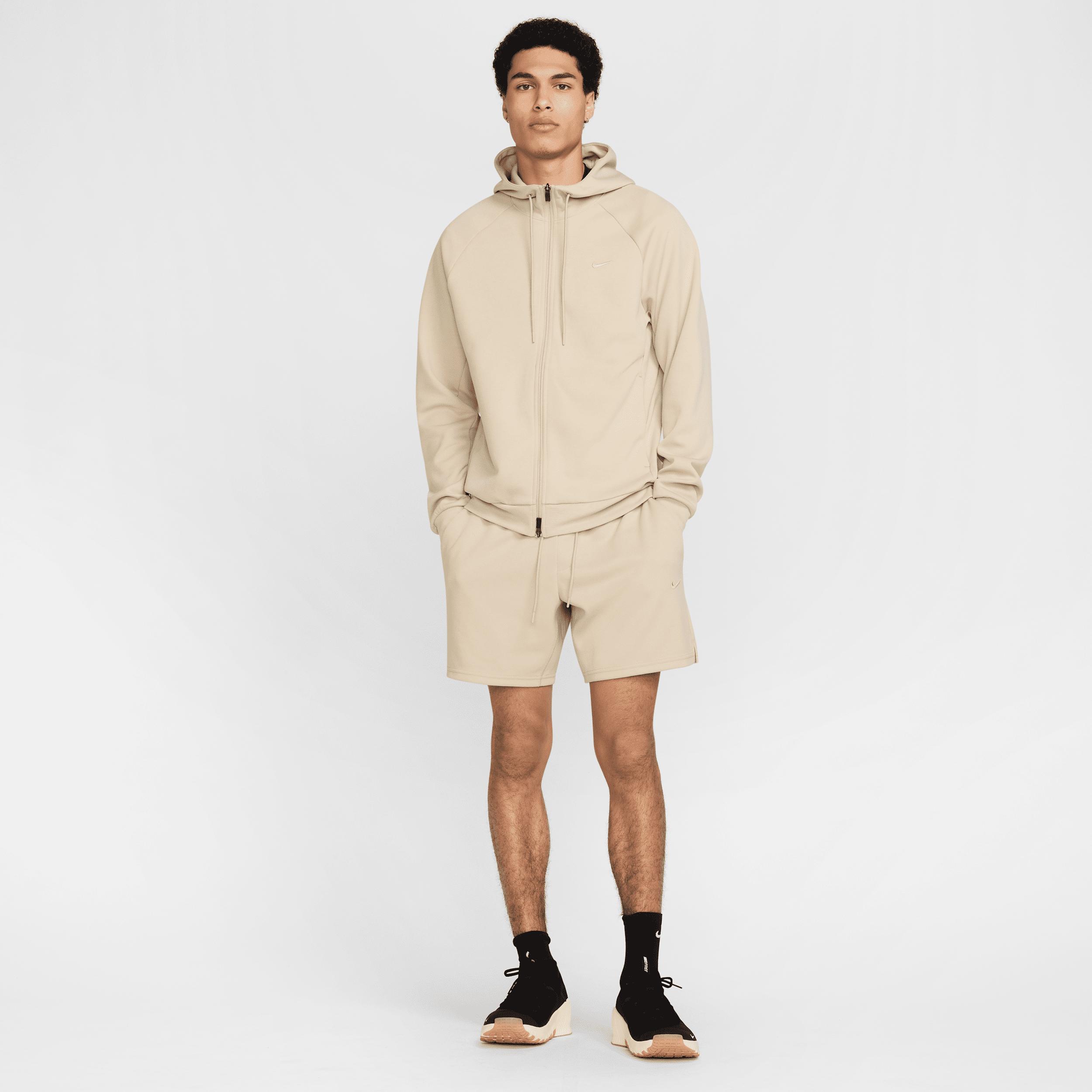 Nike Mens Primary Fleece Dri-FIT UV Full-Zip Performance Hoodie | FZ0967-251 Product Image