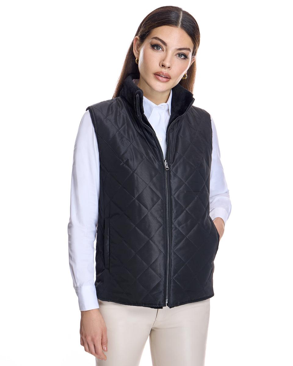 Sheared Mink Reversible Vest Product Image