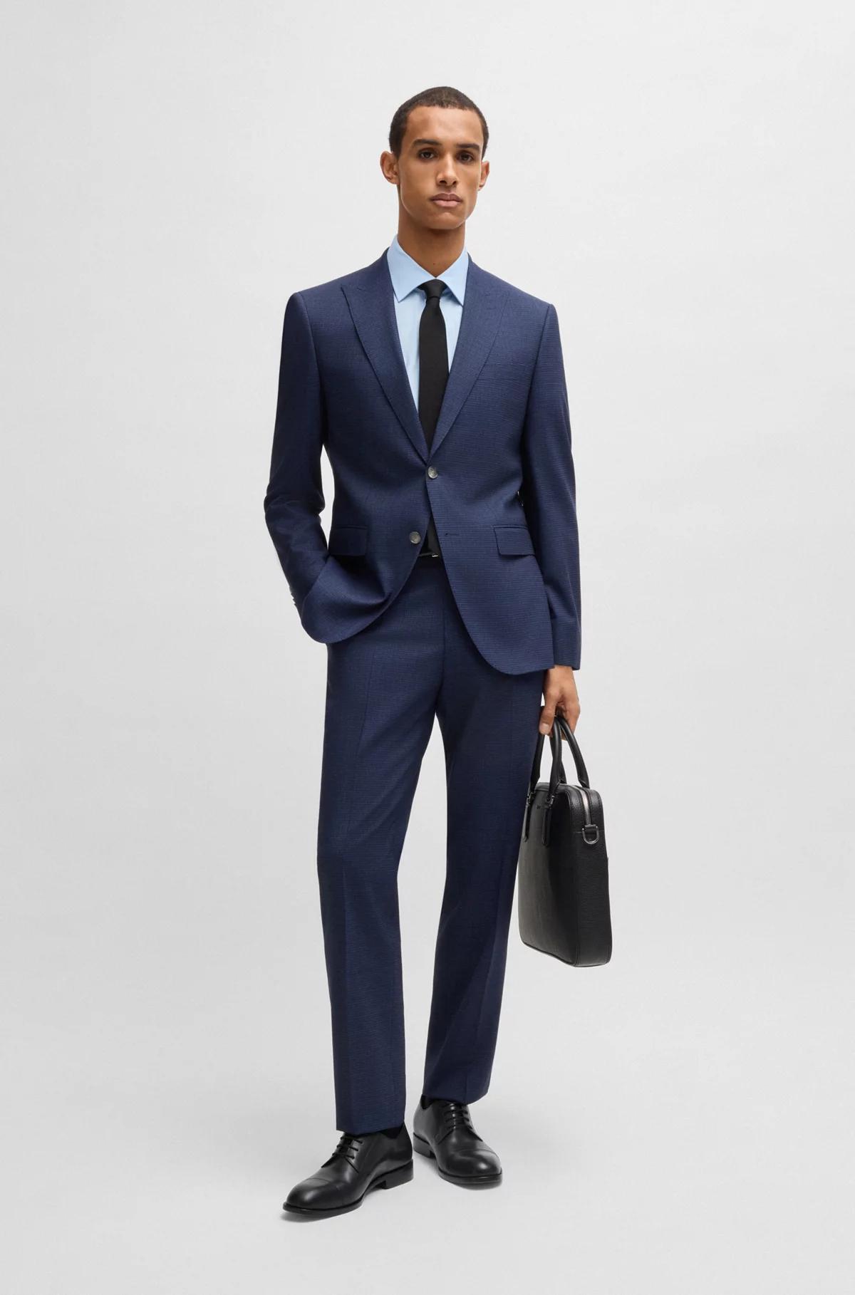 Boss Cap-Toe Derby Shoes in Leather Product Image