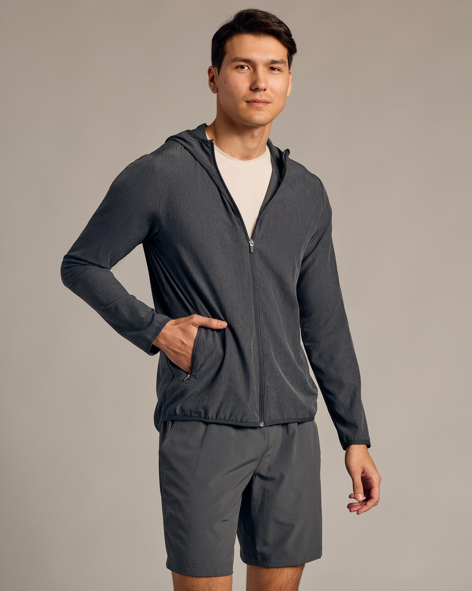 Charcoal Heather Gray Active Shell Jacket Product Image