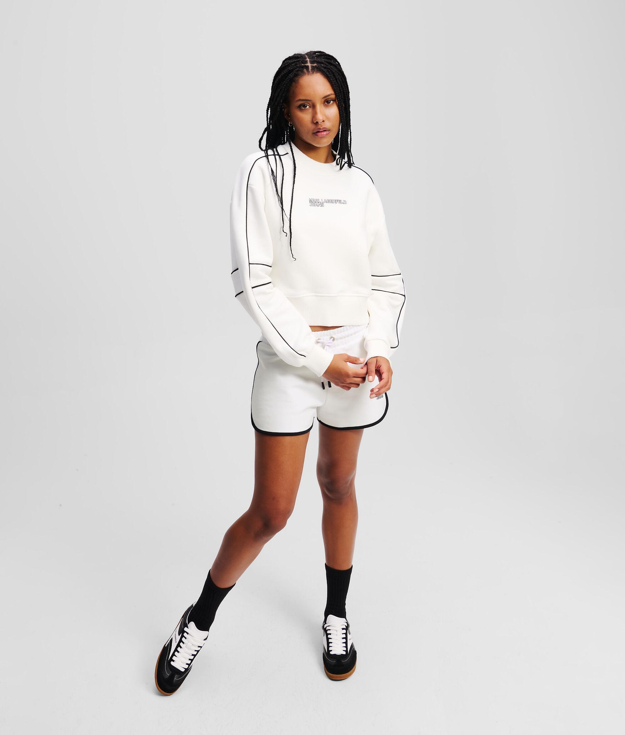 RELAXED CROPPED SWEATSHIRT Product Image