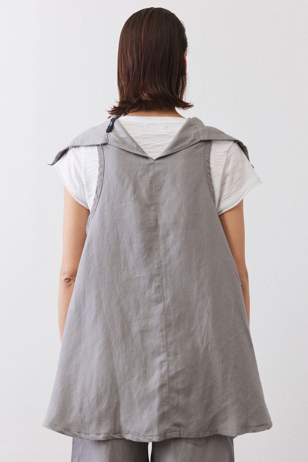 Cutting Edge Linen Blend Pocket Vest Product Image