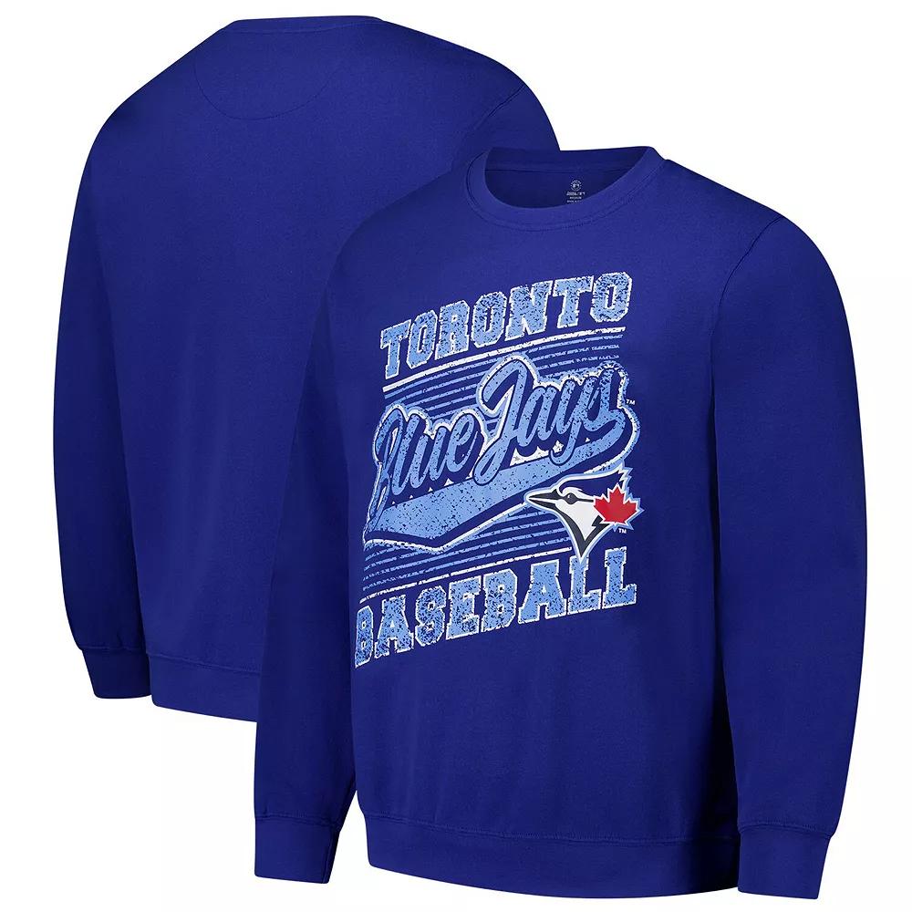 Men's Stitches Royal Toronto Blue Jays Pullover Sweatshirt, Size: Medium, Jay Blue Product Image