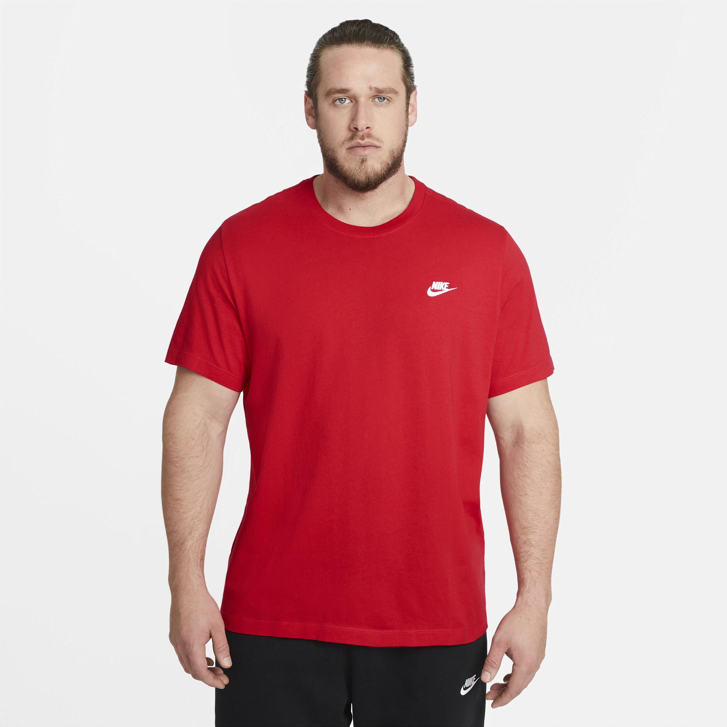 Mens Nike Sportswear Club T-Shirt | AR4997-657 Product Image