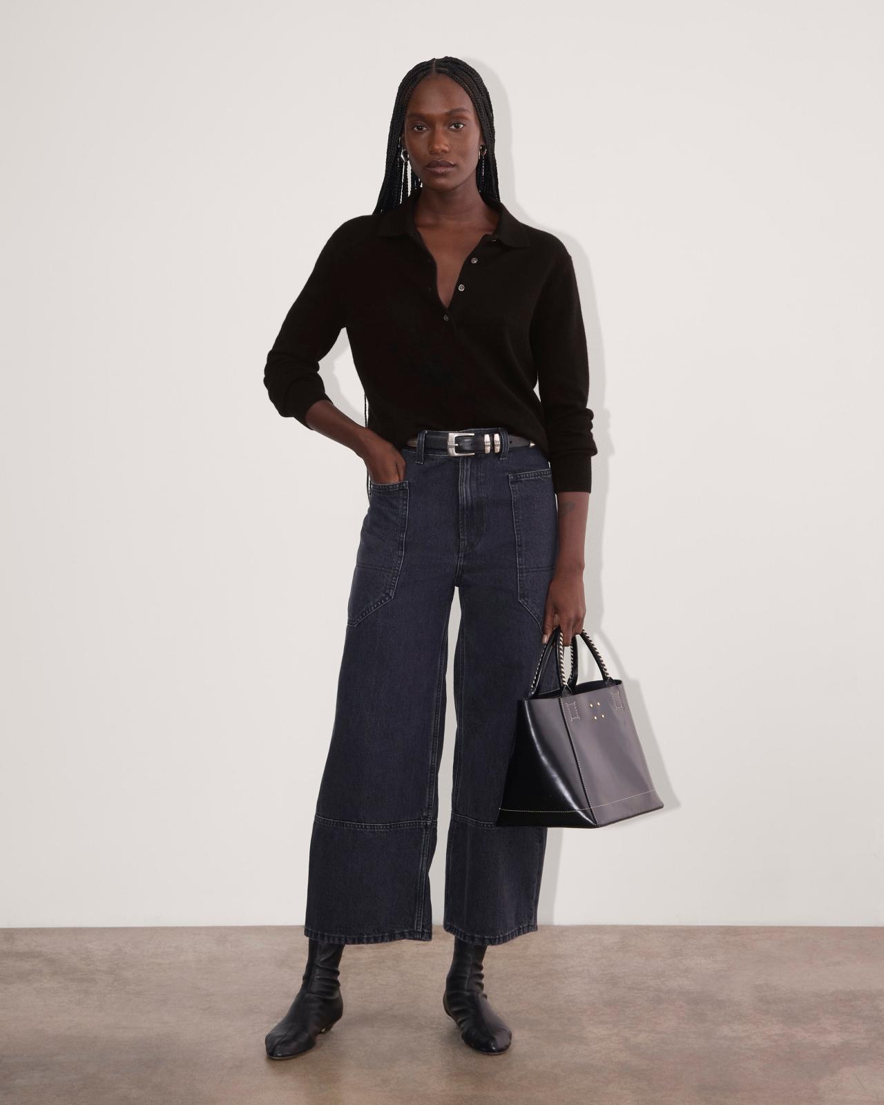 Womens Classic Polo in Cashmere Sweater by Everlane Product Image