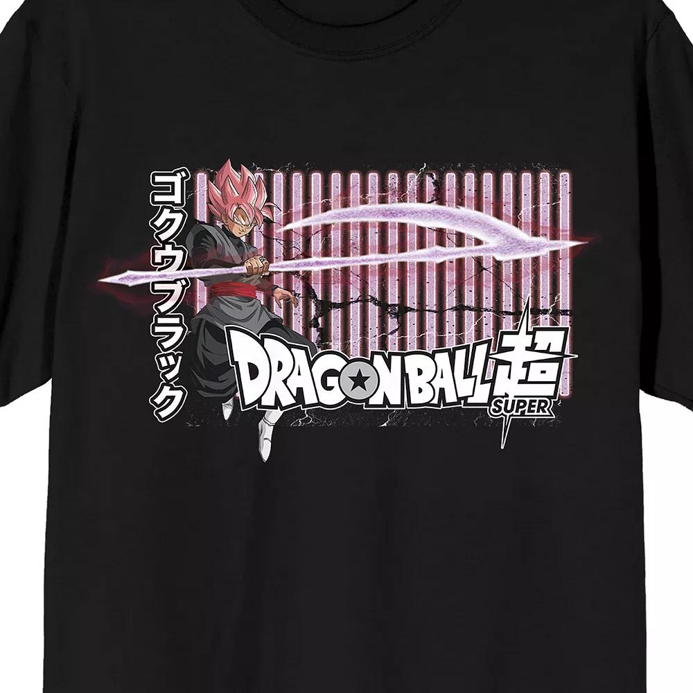 Men's Dragon Ball Super Black Goku Short Sleeve Graphic T-Shirt,  Product Image