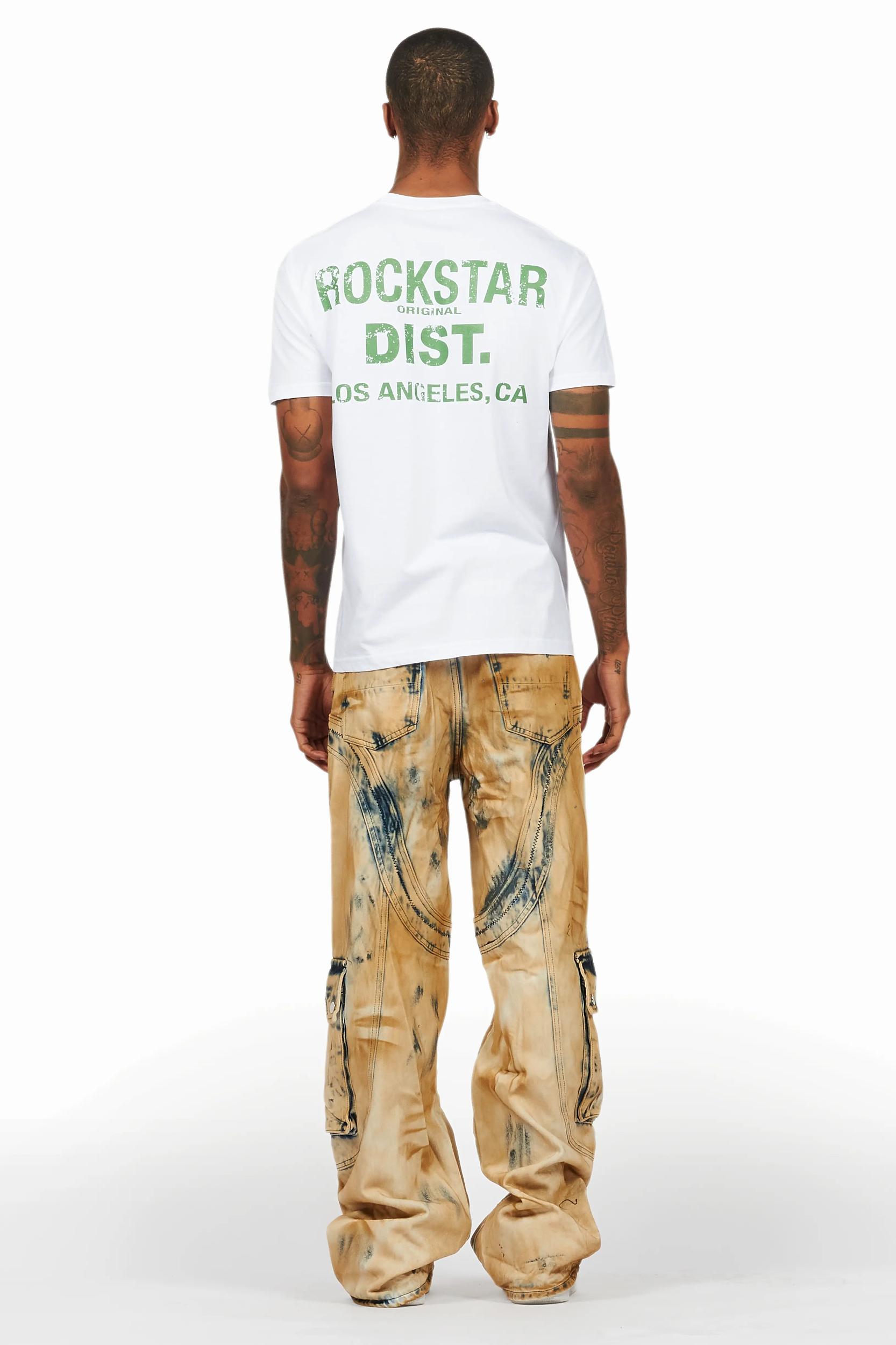 Denmot Blue Baggy Fit Jean Male Product Image