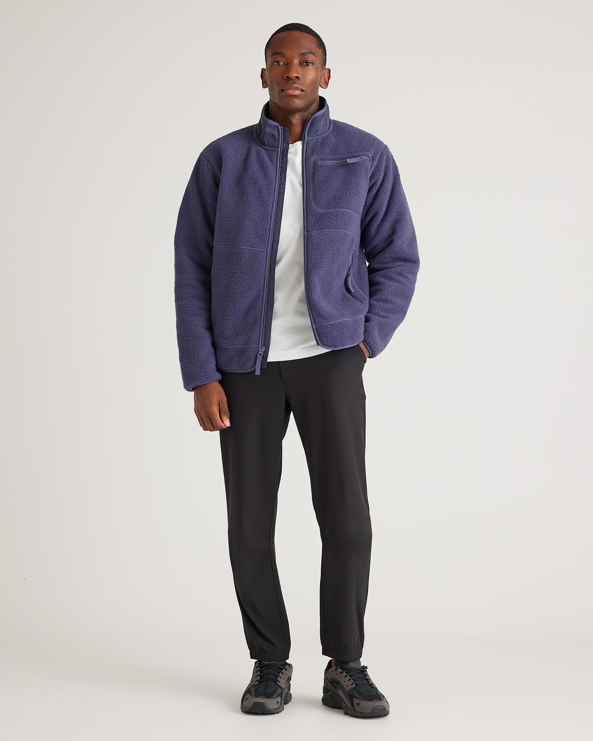 Quince | Men's Sherpa Full Zip Jacket 100% Polyester Product Image