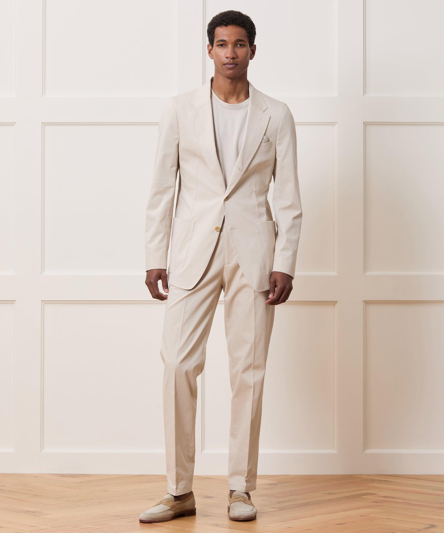 Italian Cotton Side Tab Trouser Product Image