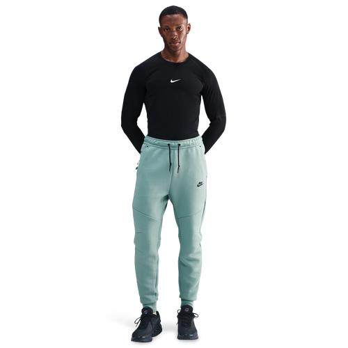 Nike Mens Nike Tech Fleece Joggers - Mens Burgundy Crush/Dark Team Red/Black Product Image