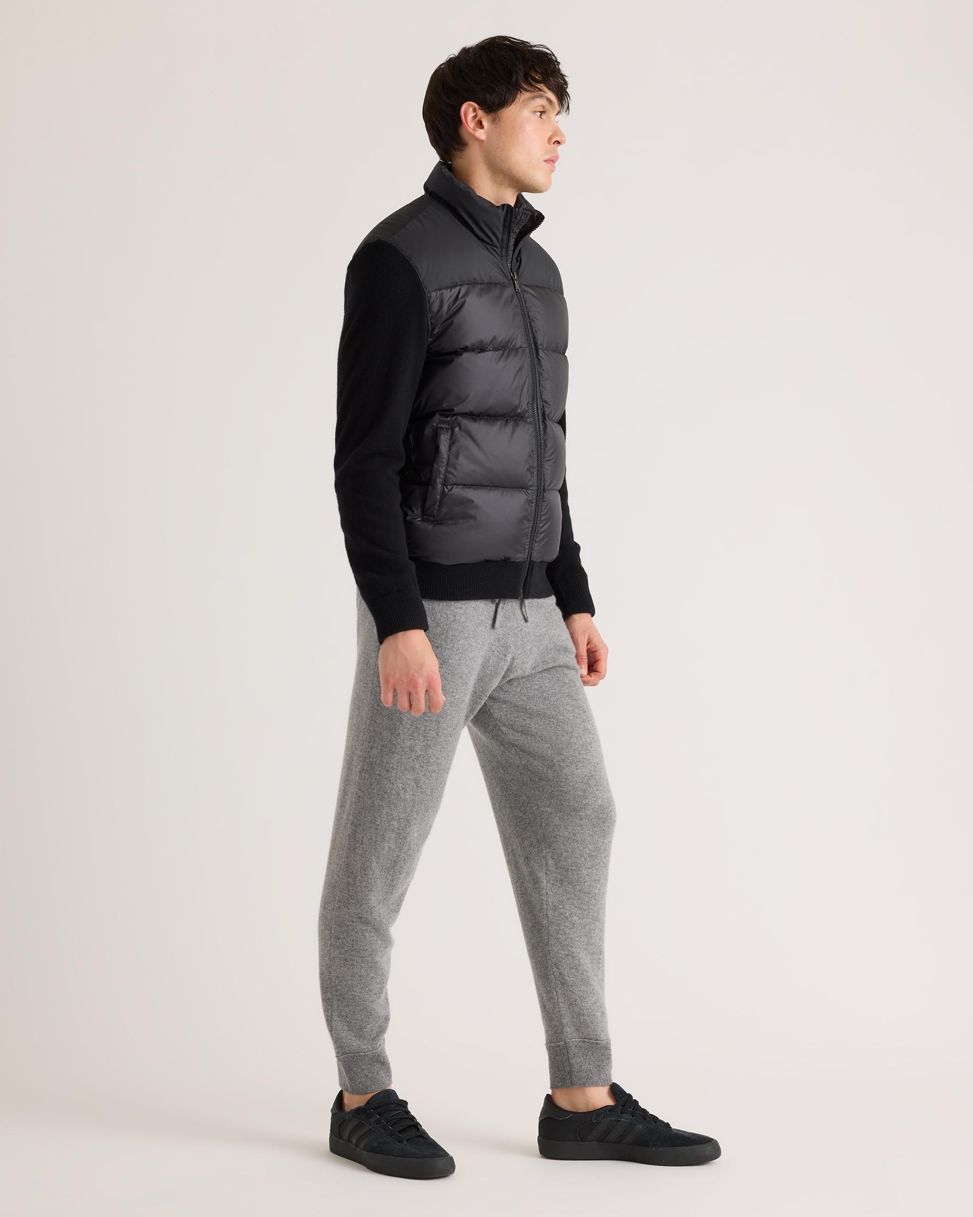 Quince | Men's Mixed Media Down and Cashmere Jacket Product Image