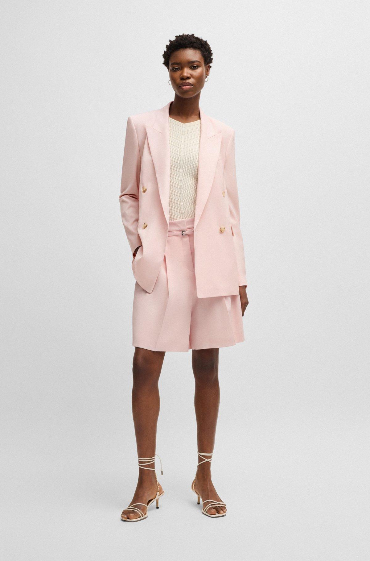 Regular-fit blazer in virgin wool Product Image