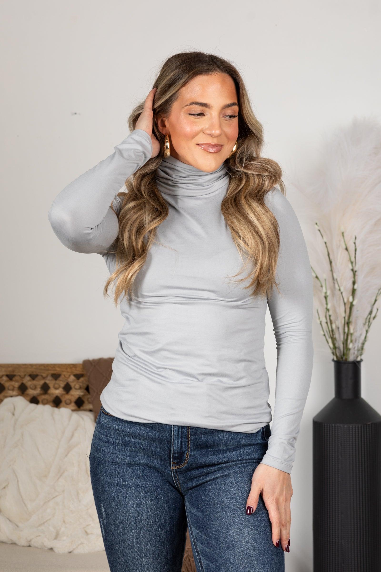 Buttery Soft Turtleneck Top Product Image