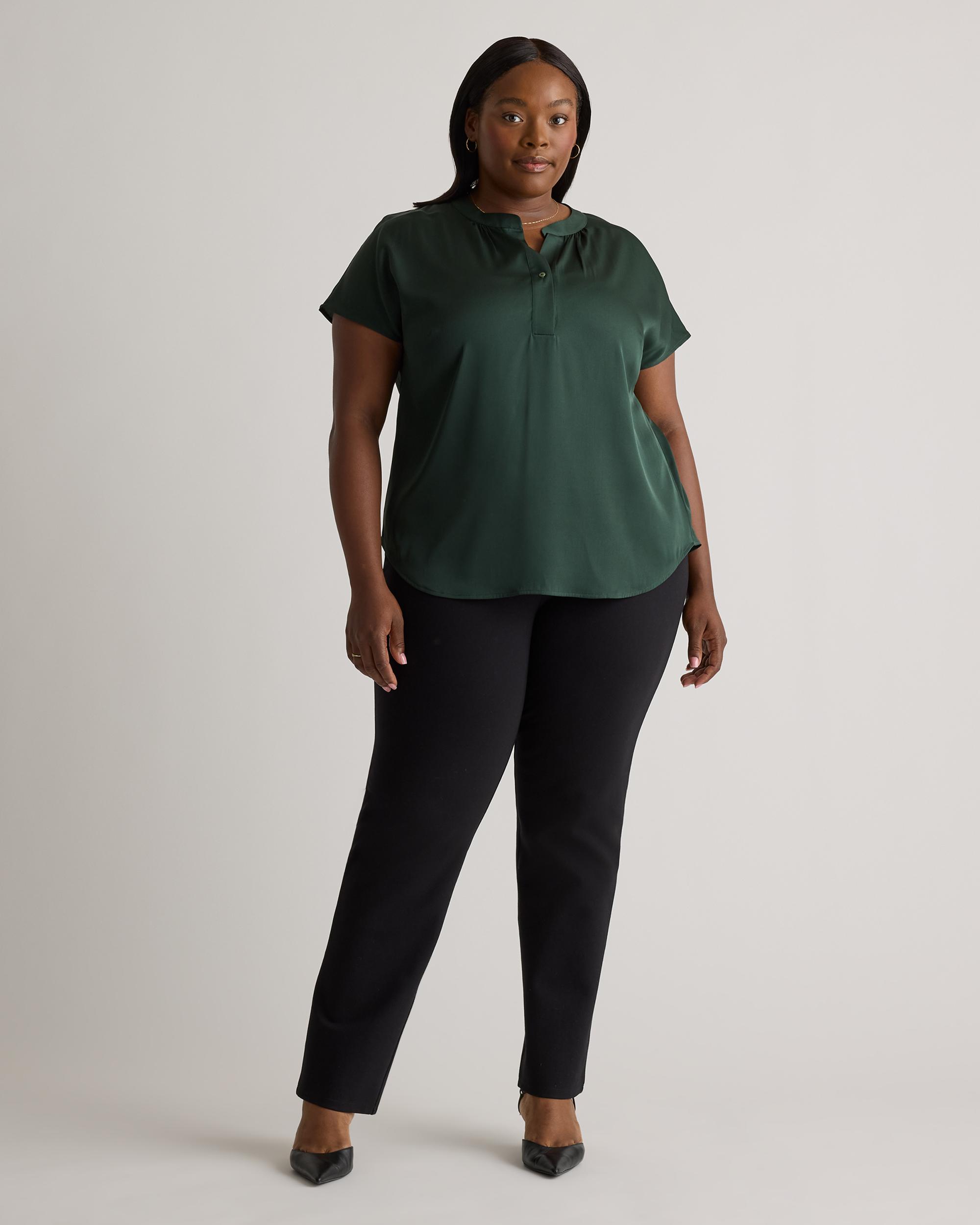 Quince | Women's Washable Stretch Silk Dolman Sleeve Blouse Mulberry Silk Product Image