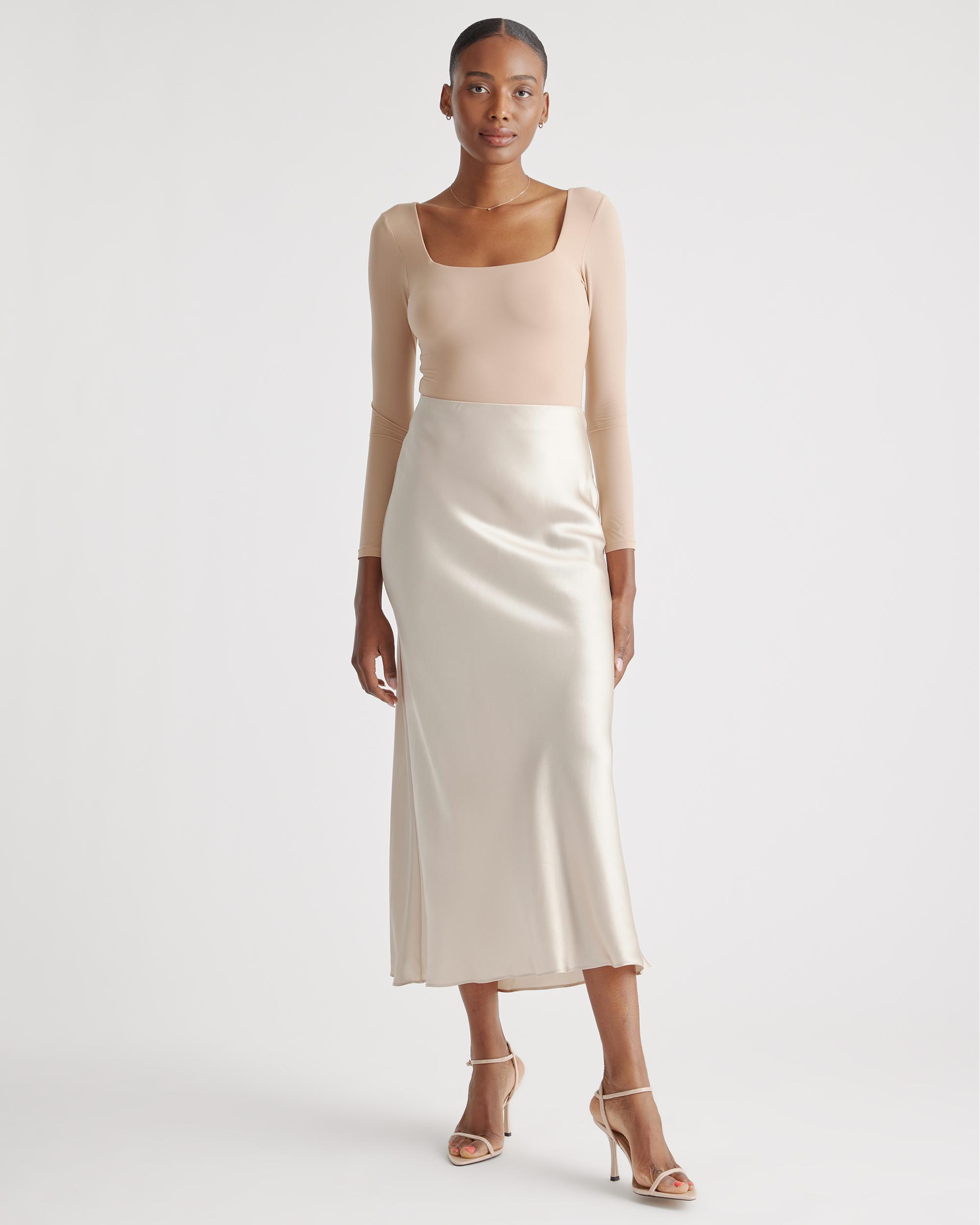 Quince | Women's Maxi Skirt Silk Product Image