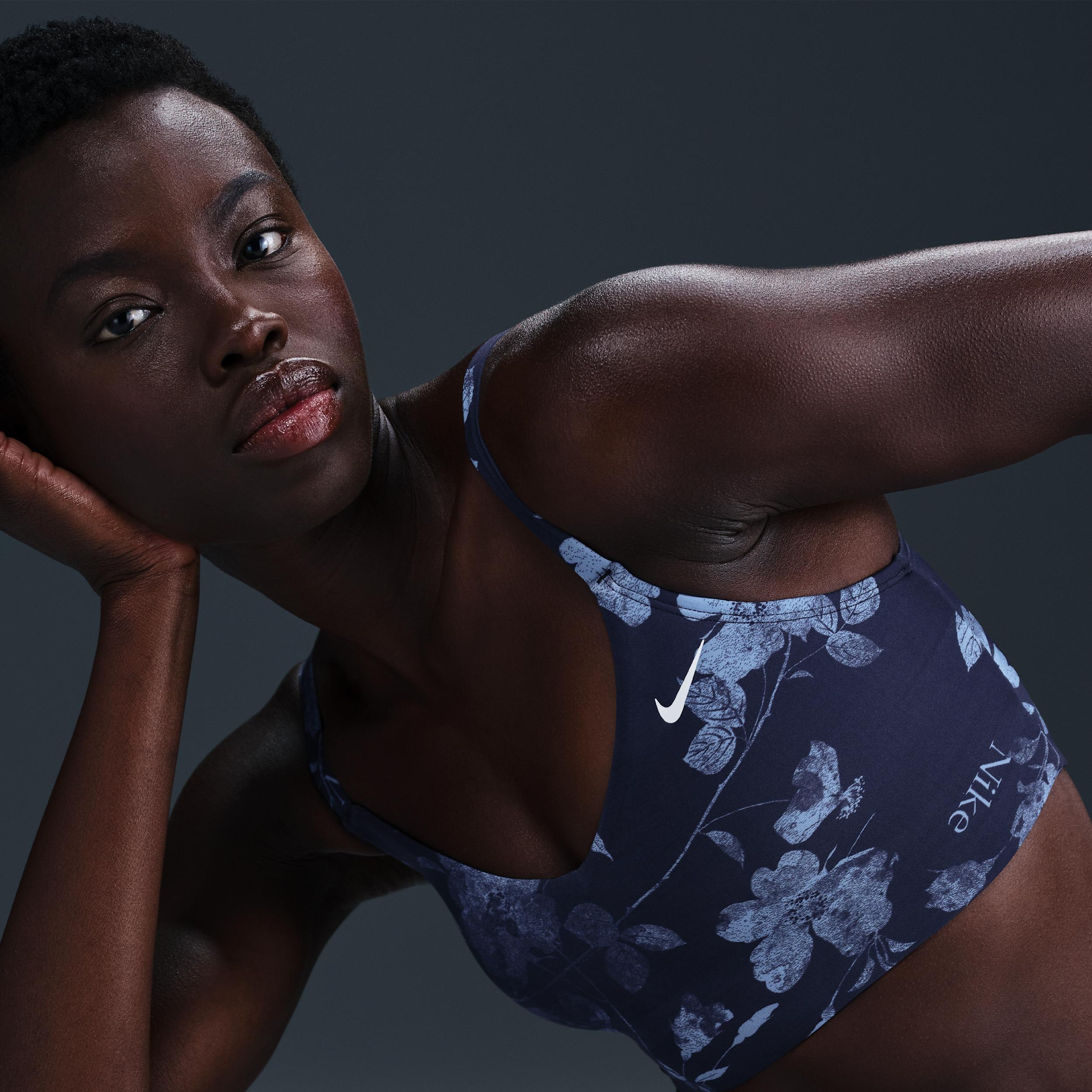 Nike Womens Swim V-Neck Midkini | NESSF275-440 Product Image