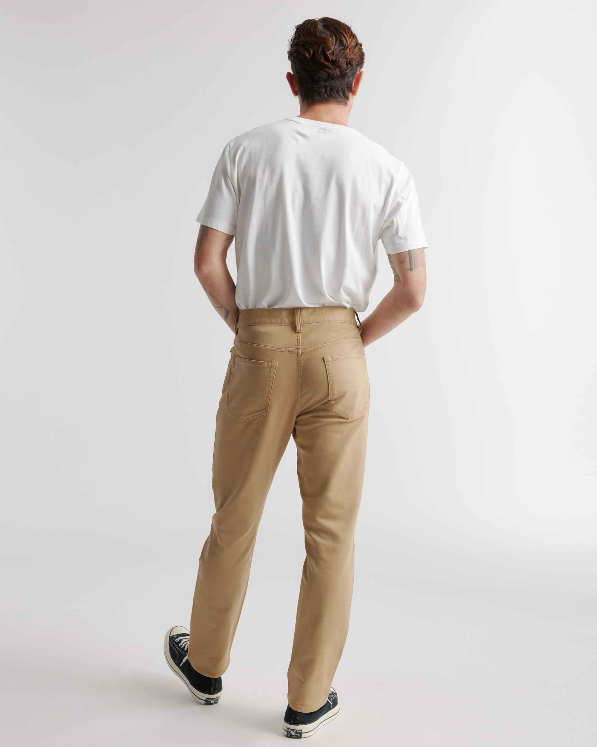 Quince | Men's Comfort Stretch Traveler 5-Pocket Pants Organic Cotton Product Image