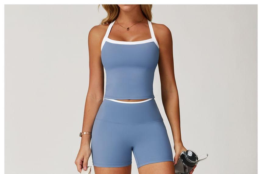 Sport Contrast Trim Camisole Top Product Image