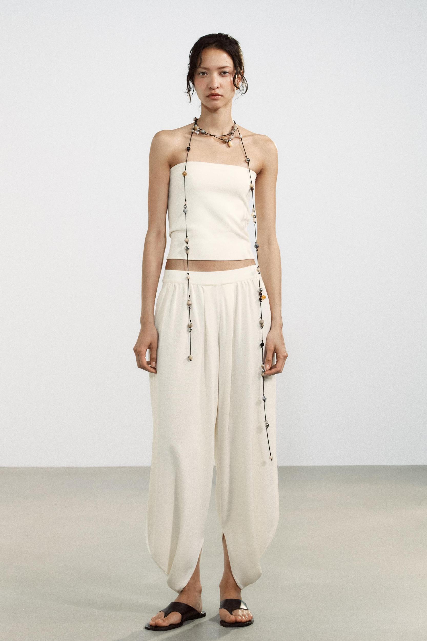 BALLOON KNIT PANTS Product Image