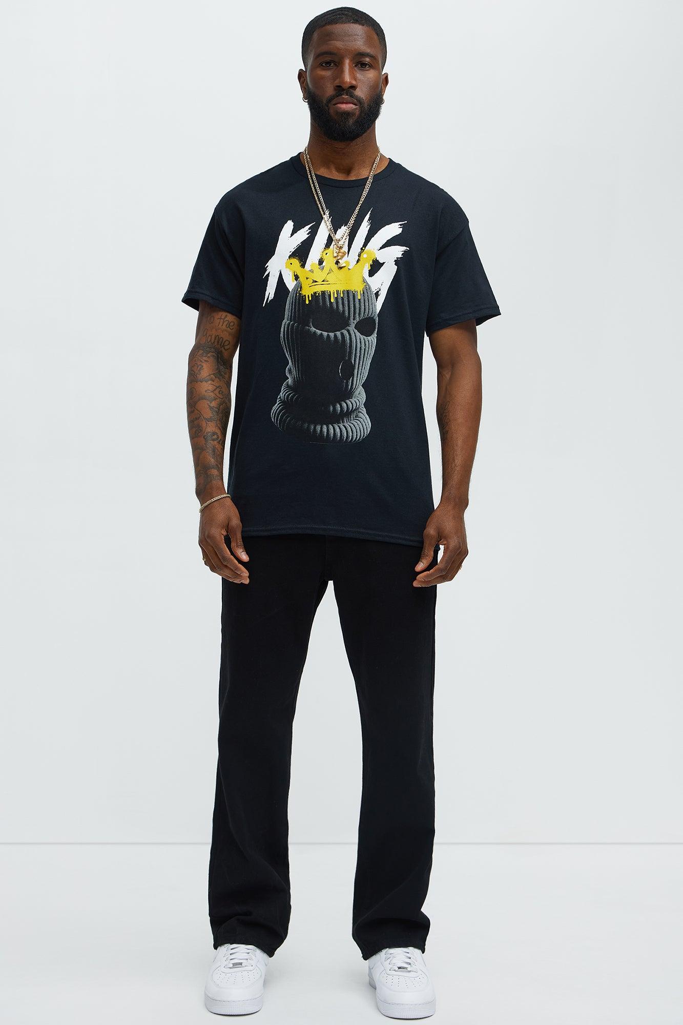 Masked Royalty Short Sleeve Tee - Black Male Product Image