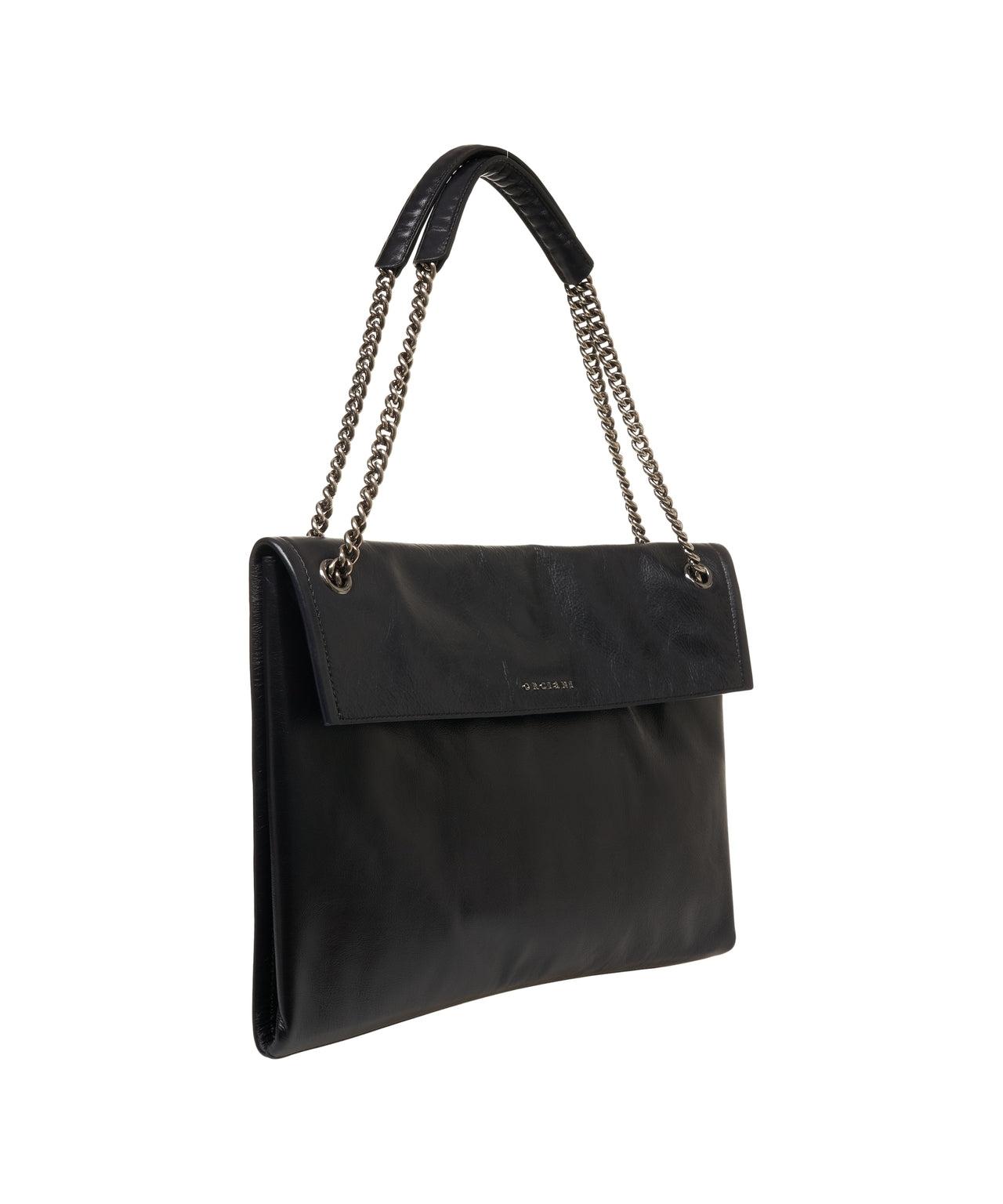 Smooth leather shoulder bag Product Image