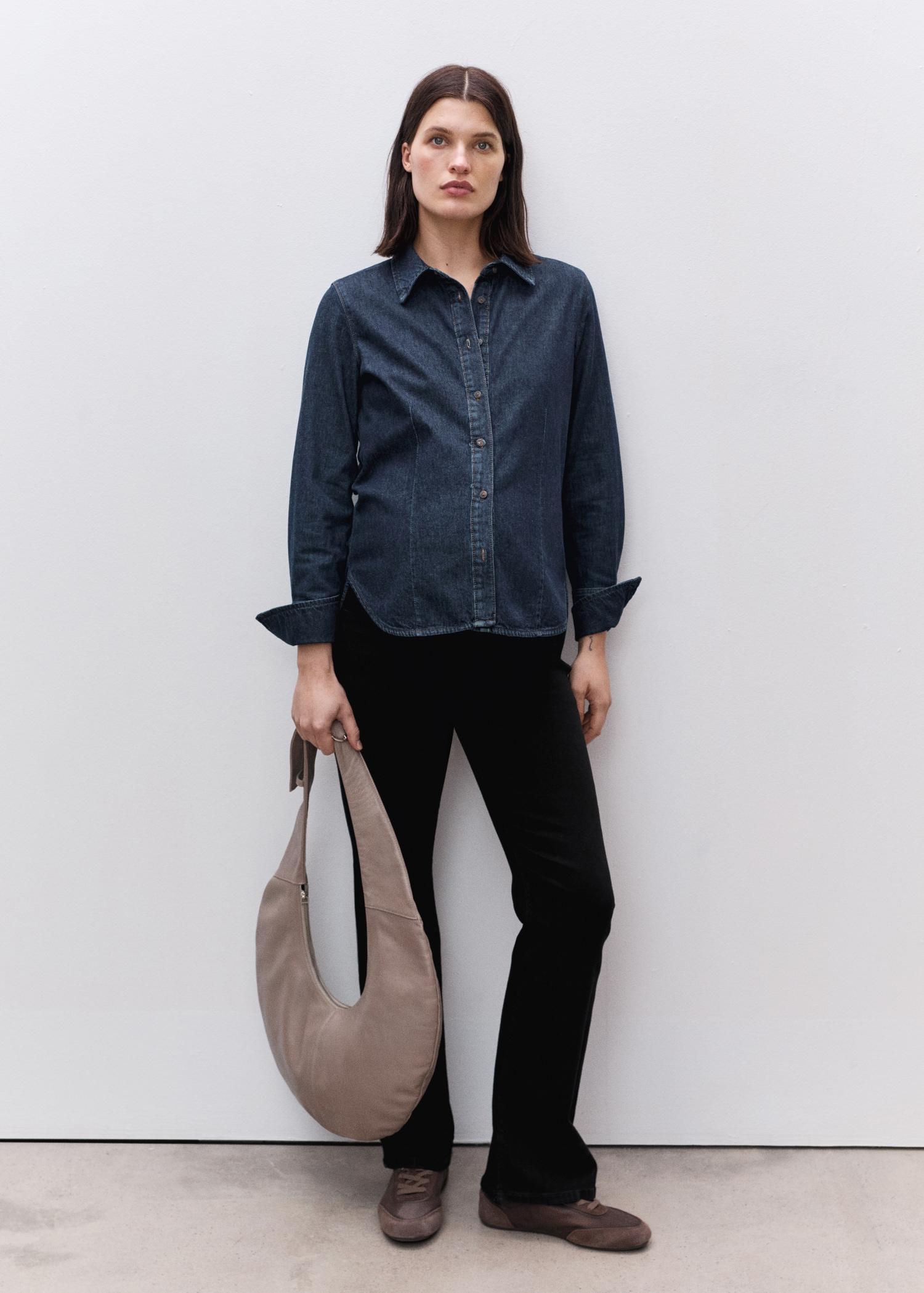 Maternity flared jeans - Women | MANGO USA Product Image