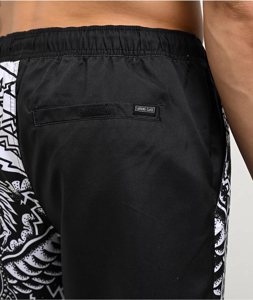 Lurking Class by Sketchy Tank Unchained Black Board Shorts Product Image
