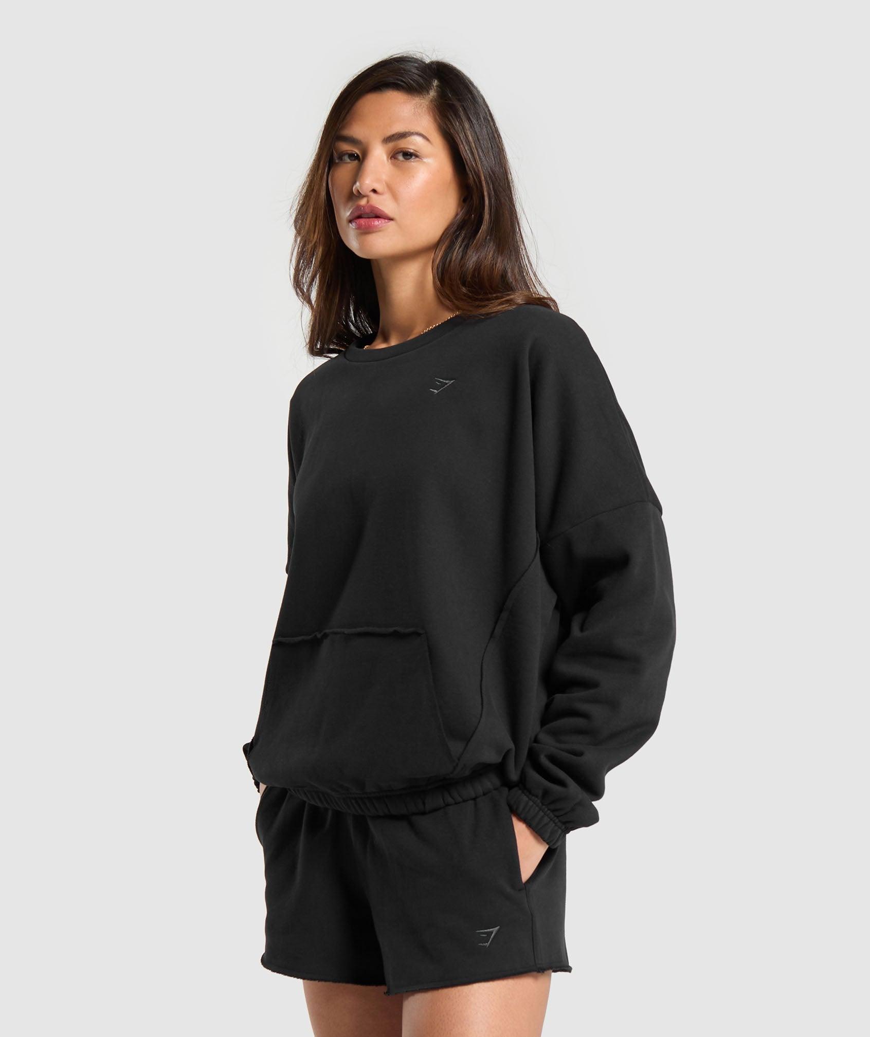 Fleece Oversized Sweatshirt Product Image