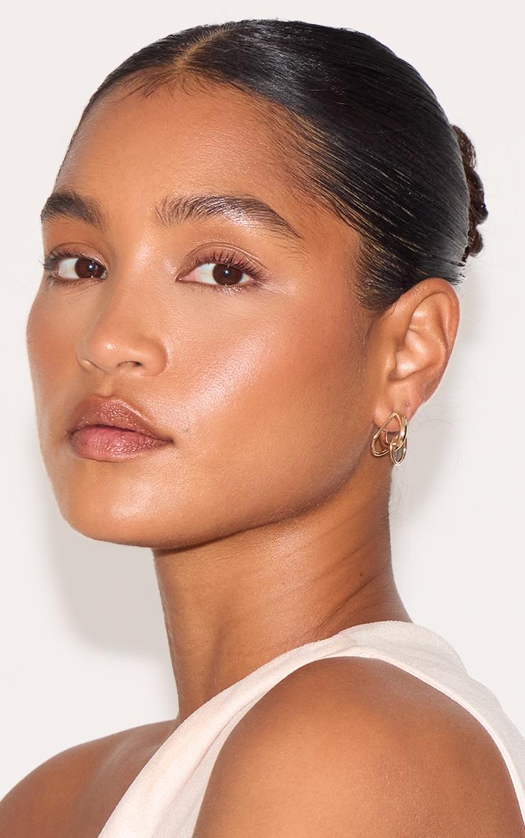 Gold Abstract Multi-pack Stud Earrings Product Image