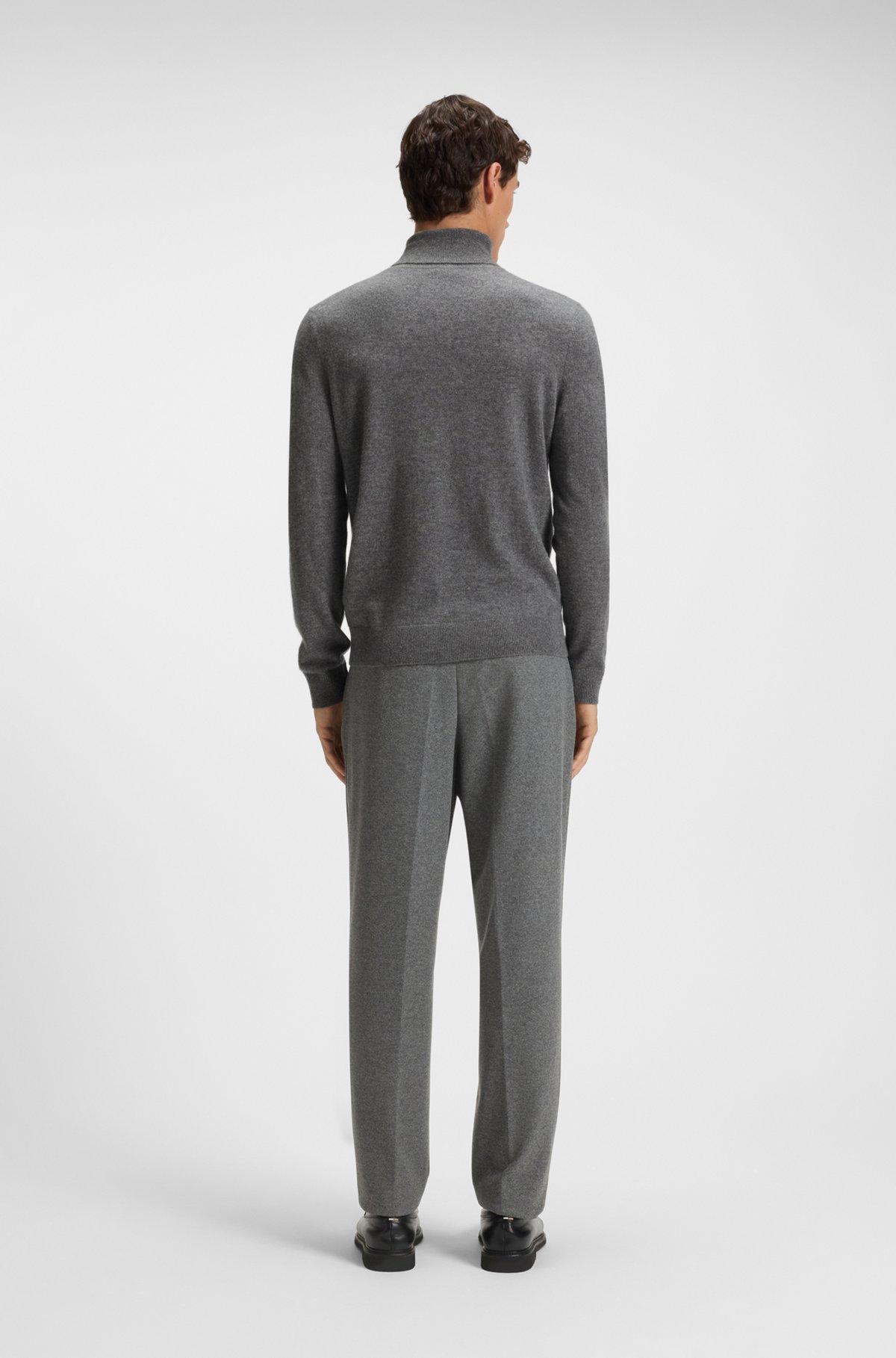 Rollneck sweater in cashmere Product Image