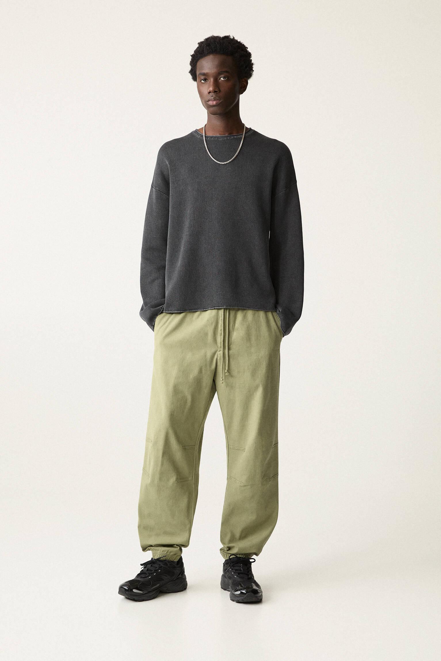 Textured sweatpants Product Image