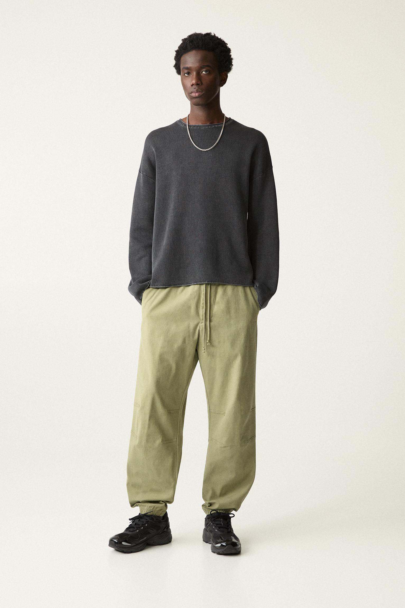 Textured sweatpants Product Image
